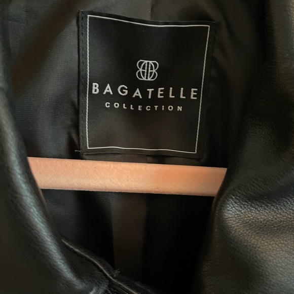 Bagatelle Faux Leather Biker Jacket - Picture 4 of 9